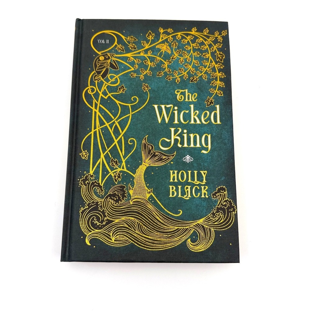 LitJoy The Wicked King Signed Special Edition Holly Black New With Shelf Wear